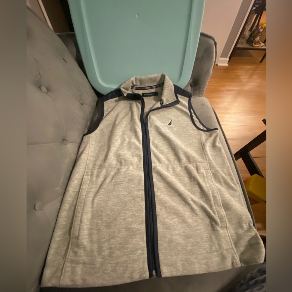 COPY - Mens Nautica Fleece vest